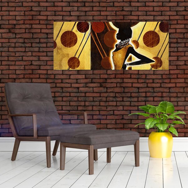 Slika drevne umjetničke slike (120x50 cm)