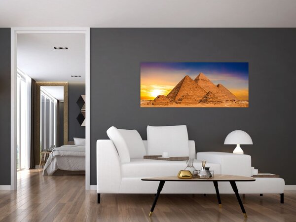 Slika - Egipatske piramide (120x50 cm)