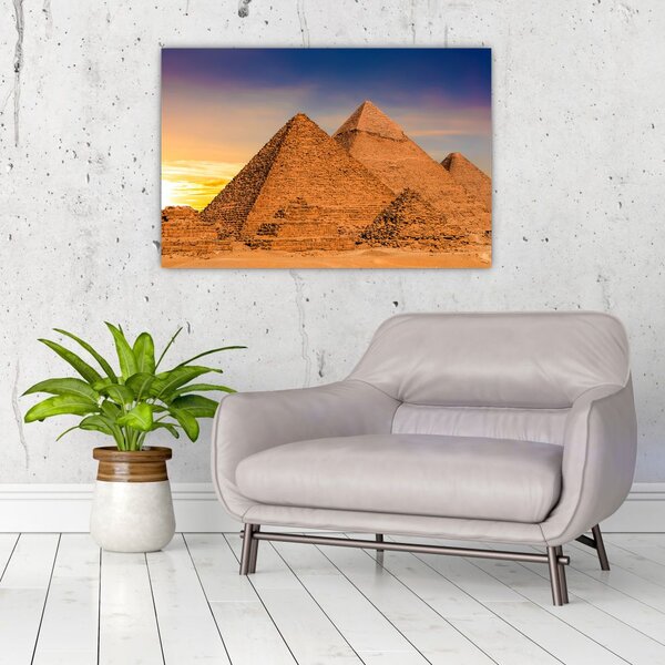 Slika - Egipatske piramide (90x60 cm)