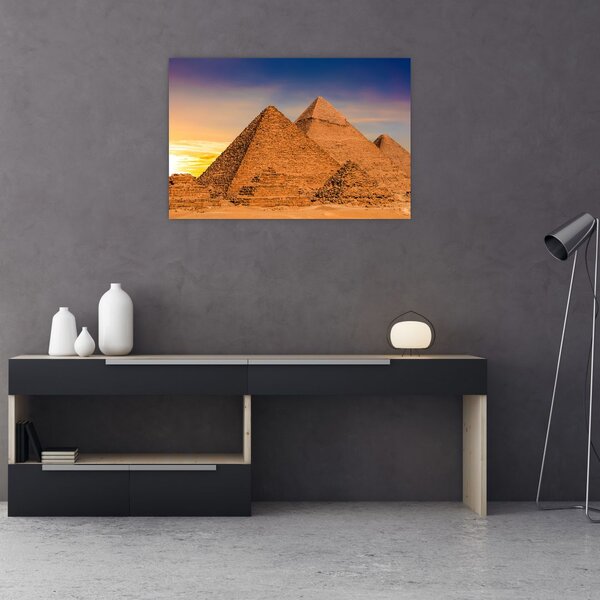 Slika - Egipatske piramide (90x60 cm)