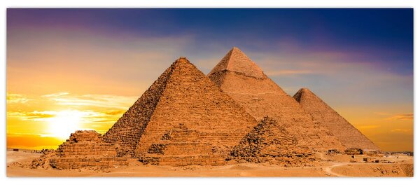 Slika - Egipatske piramide (120x50 cm)