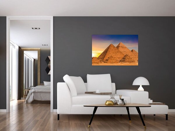 Slika - Egipatske piramide (90x60 cm)