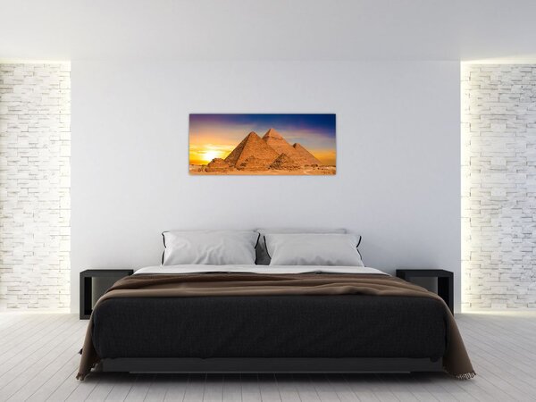 Slika - Egipatske piramide (120x50 cm)