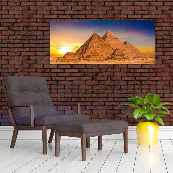 Slika - Egipatske piramide (120x50 cm)