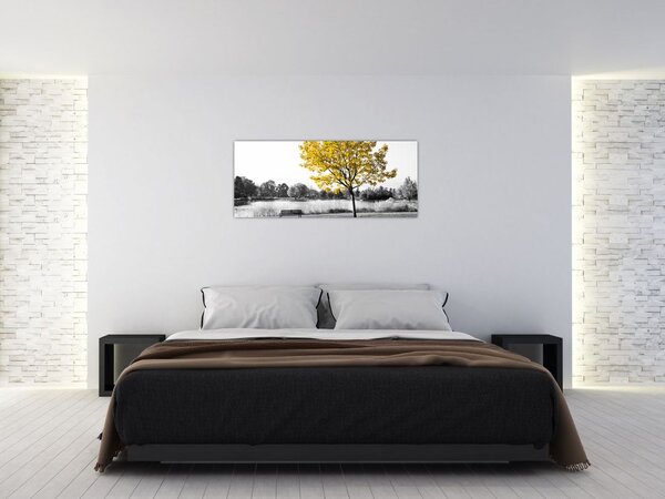 Slika - Odmor u parku (120x50 cm)