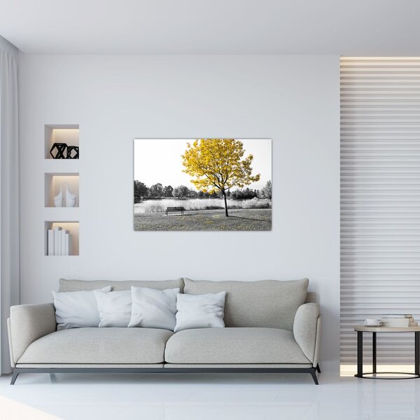 Slika - Odmor u parku (90x60 cm)
