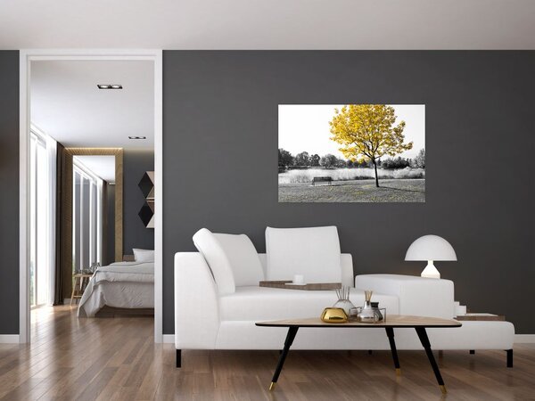 Slika - Odmor u parku (90x60 cm)