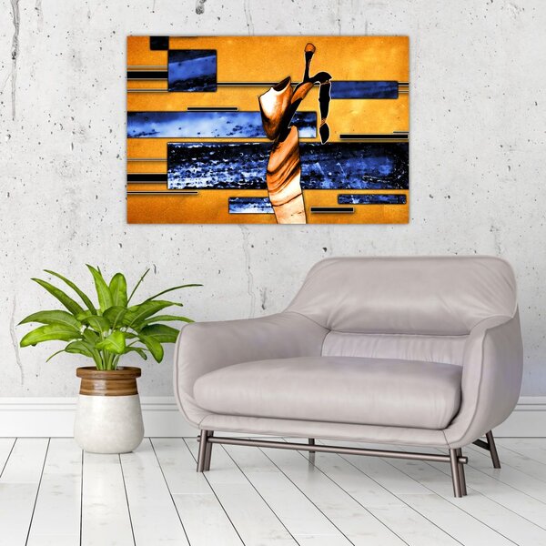 Slika apstraktne slike (90x60 cm)