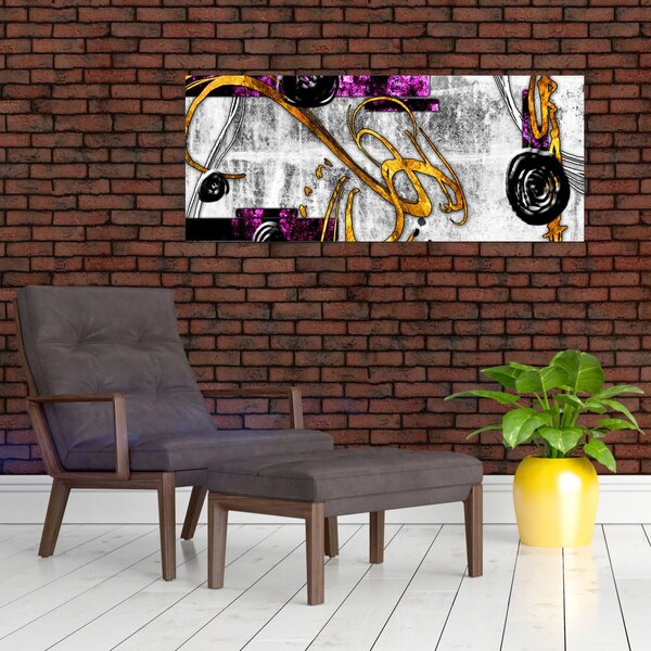 Slika apstrakcije (120x50 cm)