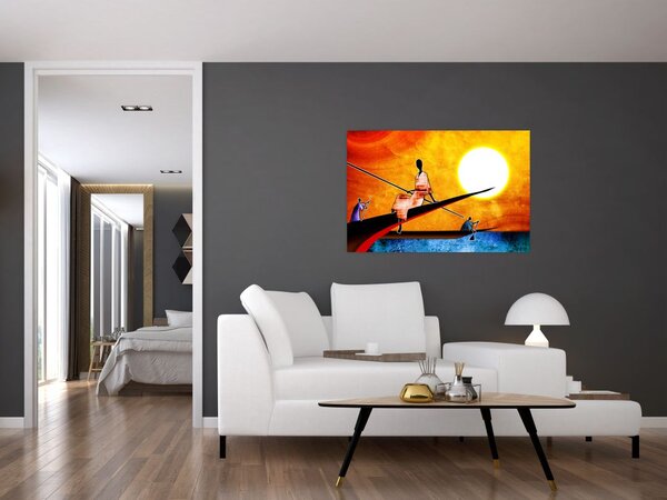 Slika drevne antičke slike (90x60 cm)