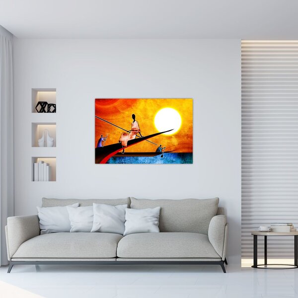 Slika drevne antičke slike (90x60 cm)