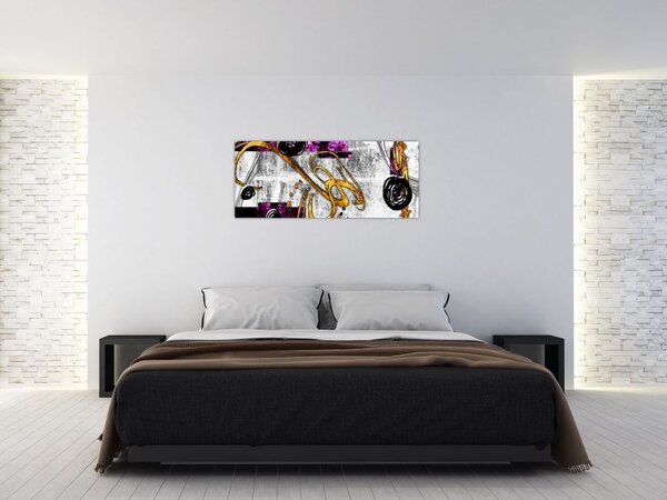 Slika apstrakcije (120x50 cm)