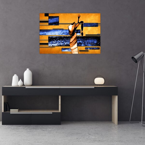 Slika apstraktne slike (90x60 cm)
