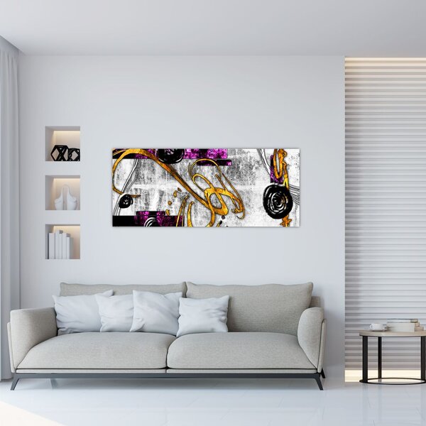Slika apstrakcije (120x50 cm)