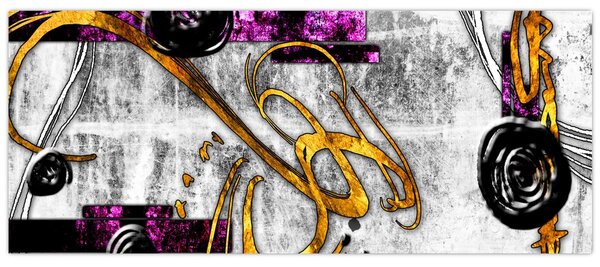Slika apstrakcije (120x50 cm)