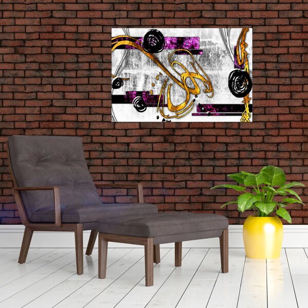 Slika apstrakcije (90x60 cm)