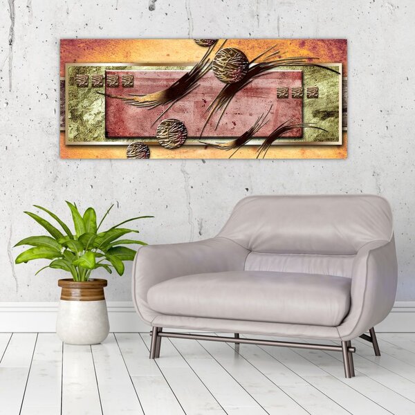 Apstraktna slika (120x50 cm)