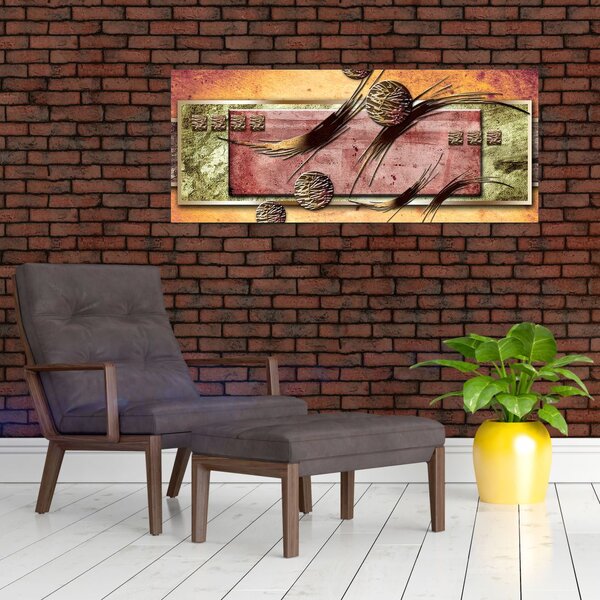 Apstraktna slika (120x50 cm)