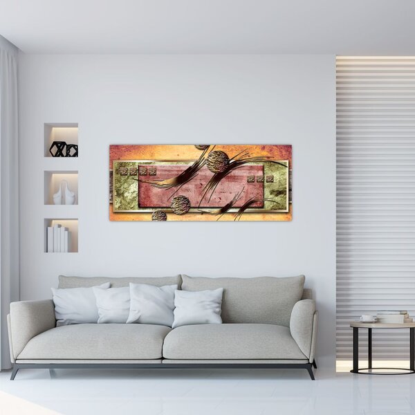 Apstraktna slika (120x50 cm)