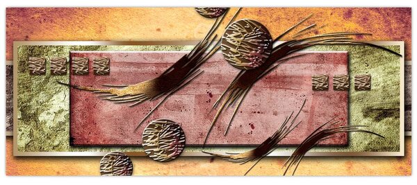 Apstraktna slika (120x50 cm)