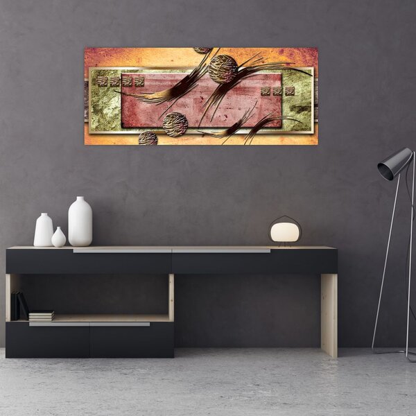 Apstraktna slika (120x50 cm)