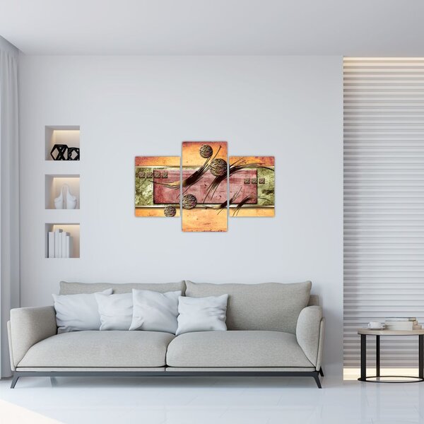 Apstraktna slika (90x60 cm)