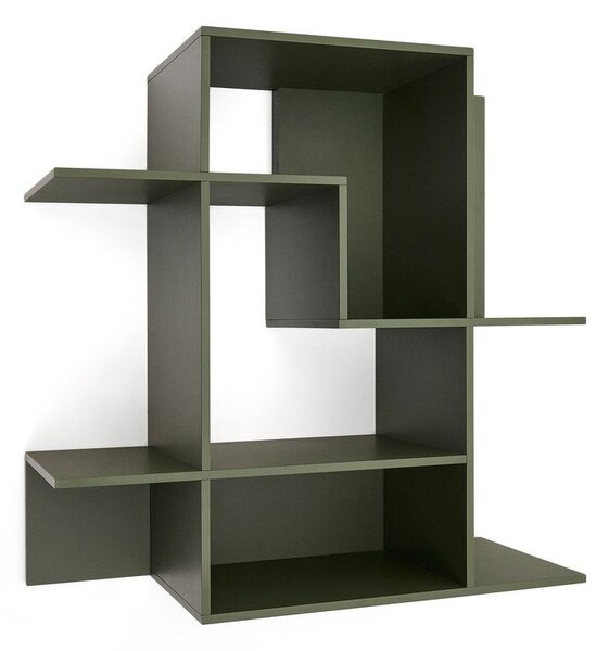 Zeleni modularni sustav polica 80x80x25 cm Ina – Kave Home