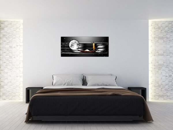 Slika naslikanog antičkog djela (120x50 cm)