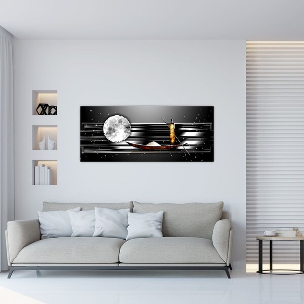 Slika naslikanog antičkog djela (120x50 cm)