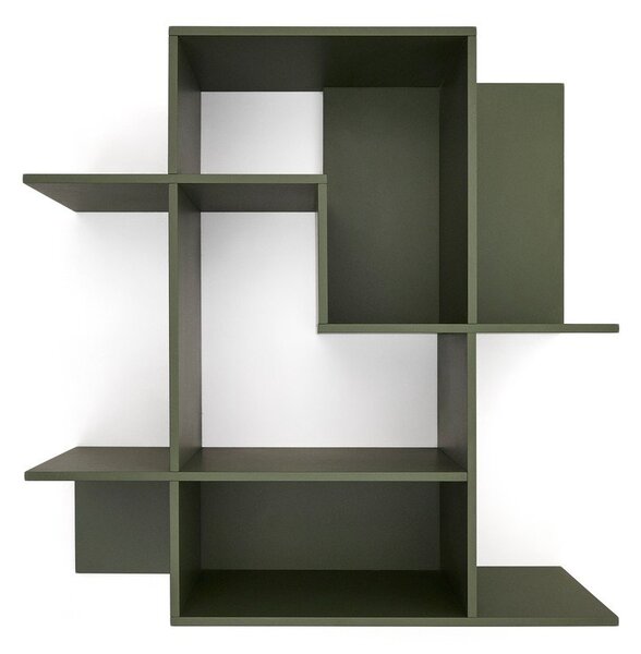 Zeleni modularni sustav polica 80x80x25 cm Ina – Kave Home