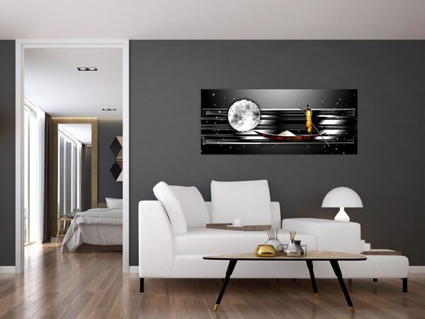 Slika naslikanog antičkog djela (120x50 cm)
