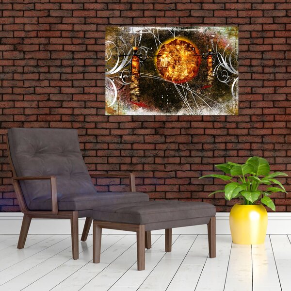 Slika naslikanog antičkog djela (90x60 cm)