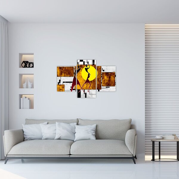 Slika naslikanog antičkog djela (90x60 cm)