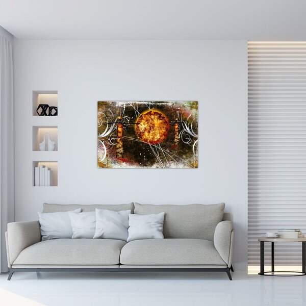 Slika naslikanog antičkog djela (90x60 cm)