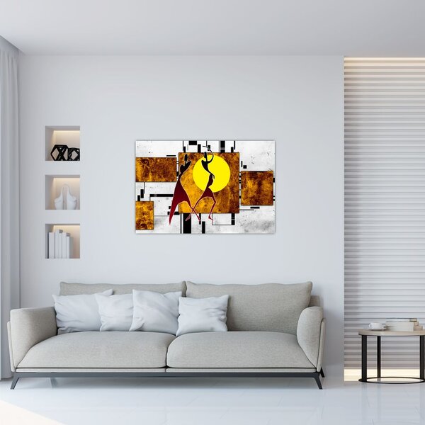 Slika naslikanog antičkog djela (90x60 cm)