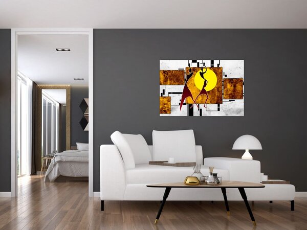Slika naslikanog antičkog djela (90x60 cm)