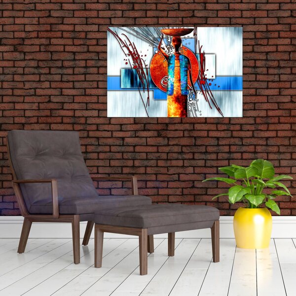 Slika osobe na antičkojj slici (90x60 cm)