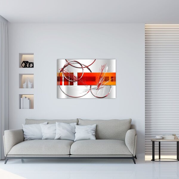 Apstraktna slika (90x60 cm)