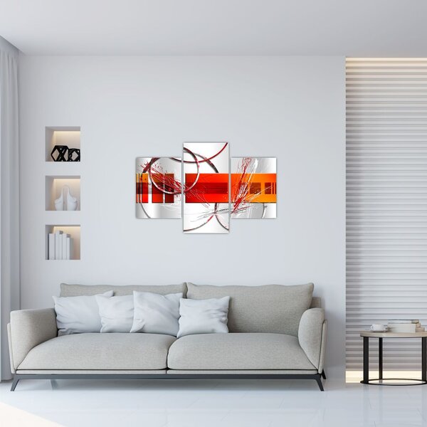 Apstraktna slika (90x60 cm)
