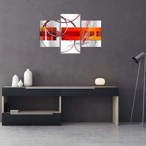 Apstraktna slika (90x60 cm)