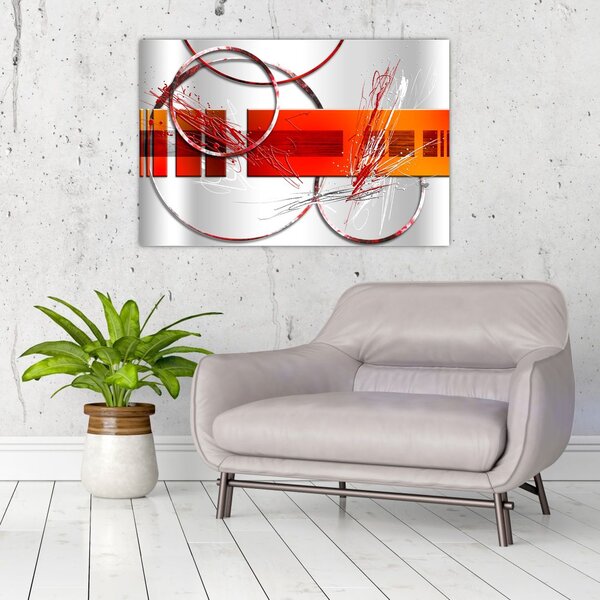 Apstraktna slika (90x60 cm)