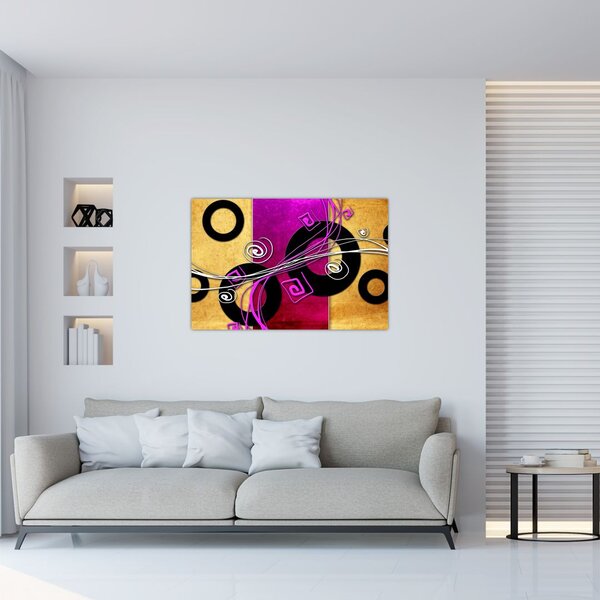 Slika apstrakcije (90x60 cm)