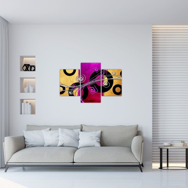 Slika apstrakcije (90x60 cm)