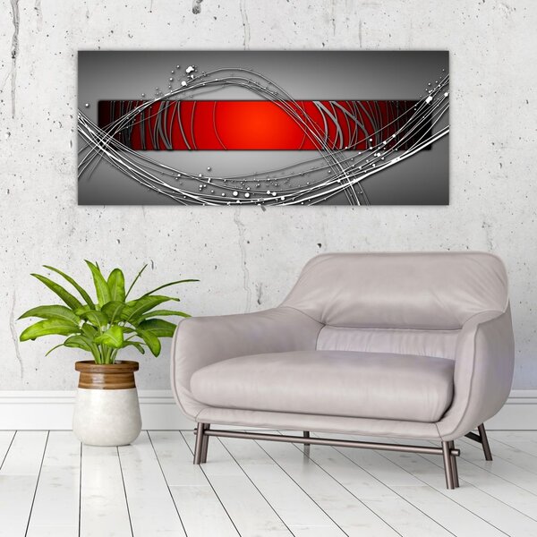 Apstraktna slika (120x50 cm)