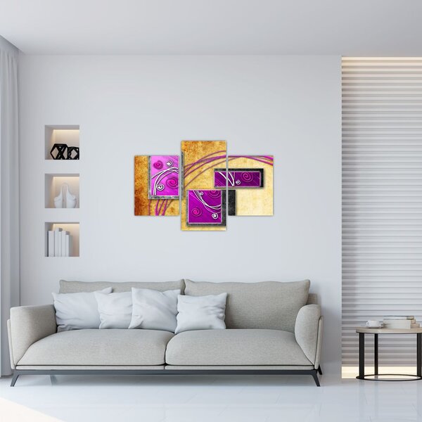 Slika apstrakcije (90x60 cm)