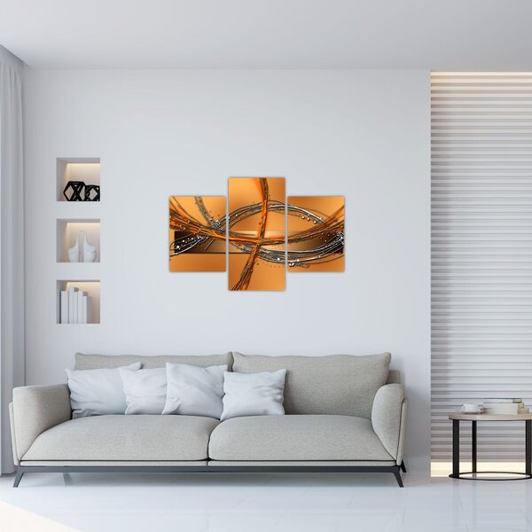 Apstraktna slika (90x60 cm)
