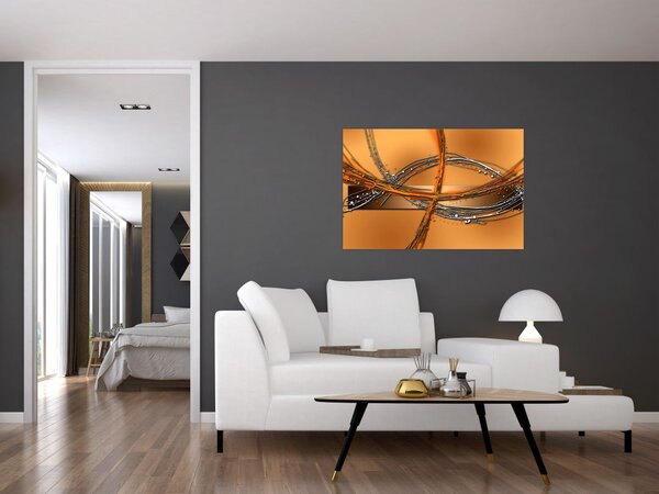 Apstraktna slika (90x60 cm)