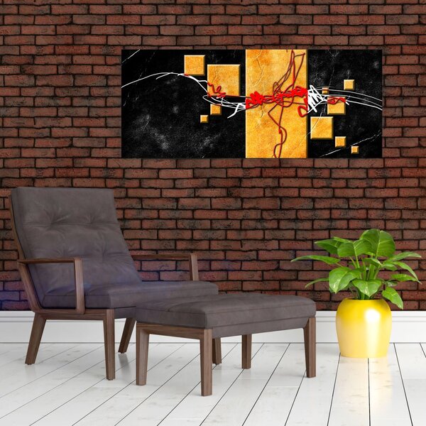 Apstraktna slika - Plesačica (120x50 cm)