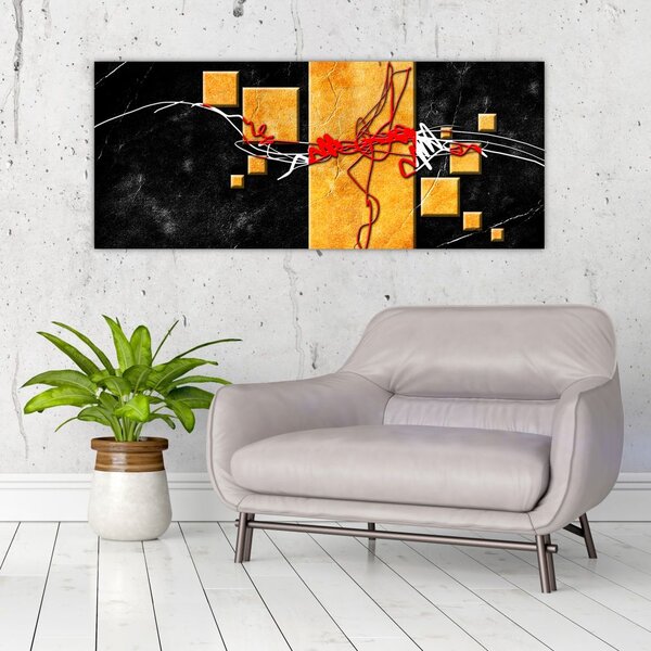 Apstraktna slika - Plesačica (120x50 cm)
