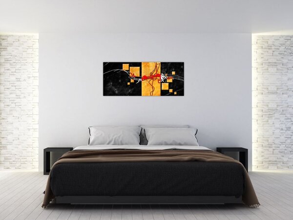 Apstraktna slika - Plesačica (120x50 cm)